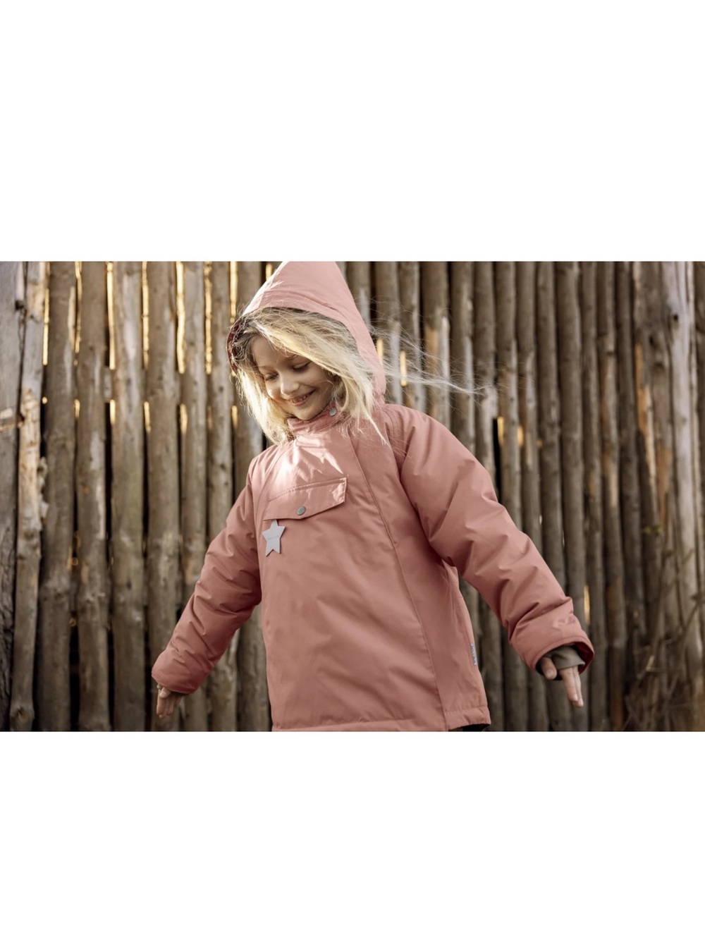 MINI A TURE MATWANG FLEECE LINED WINTER JACKET Size 2Y